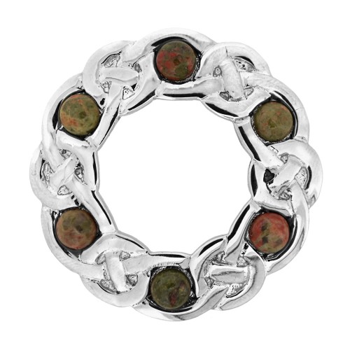 Celtic Pebble Brooch - Click Image to Close